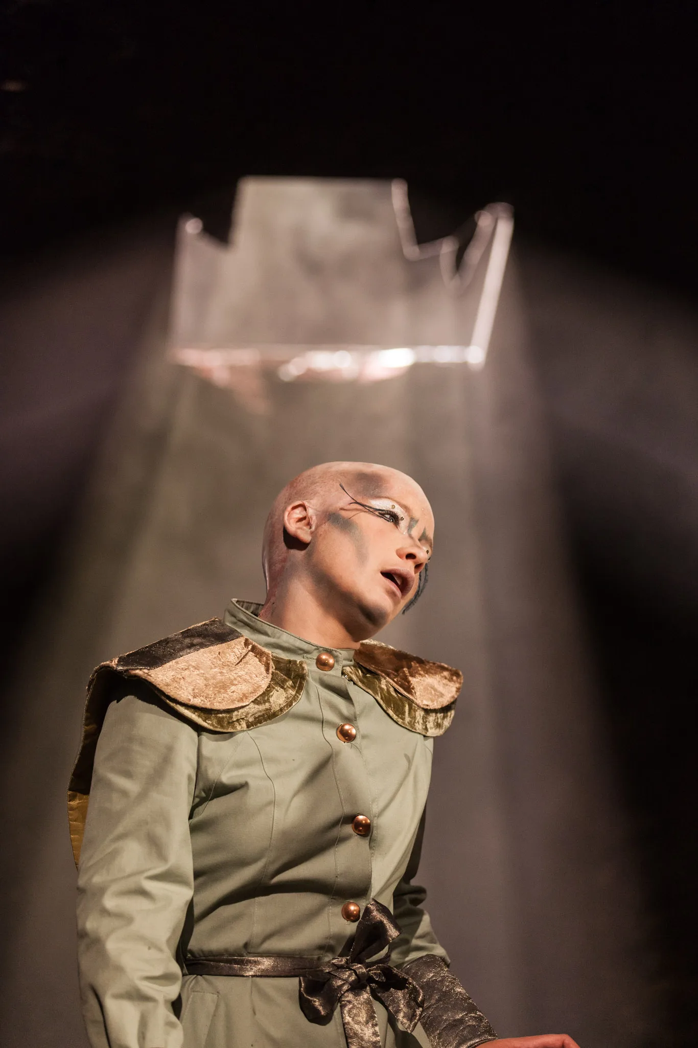 Maria Goldmann als Fliege in Das Leben der Insekten, Theater Osnabrück 2013