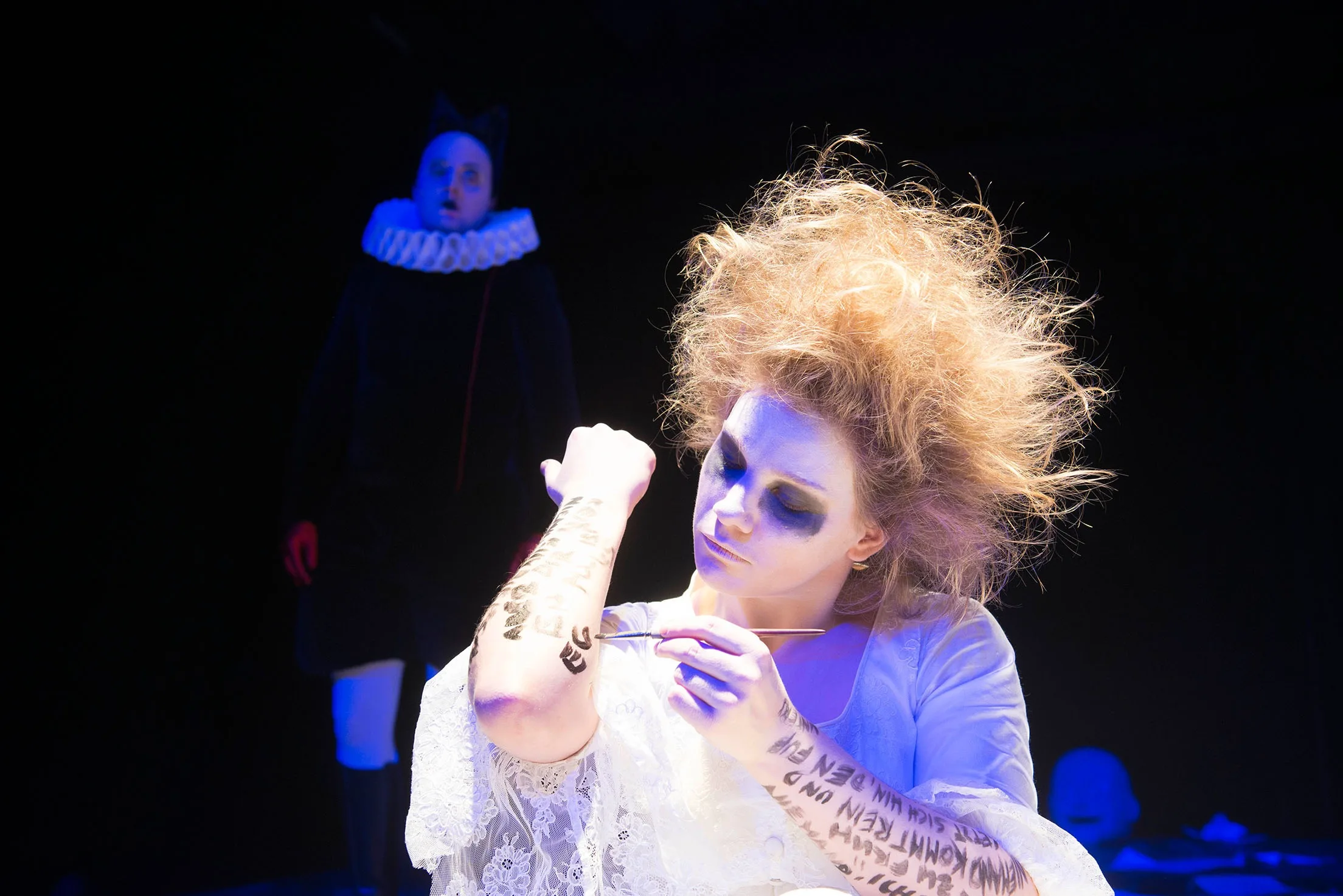 Maria Goldmann als Marie in Clavigo, Theater Osnabrück 2014